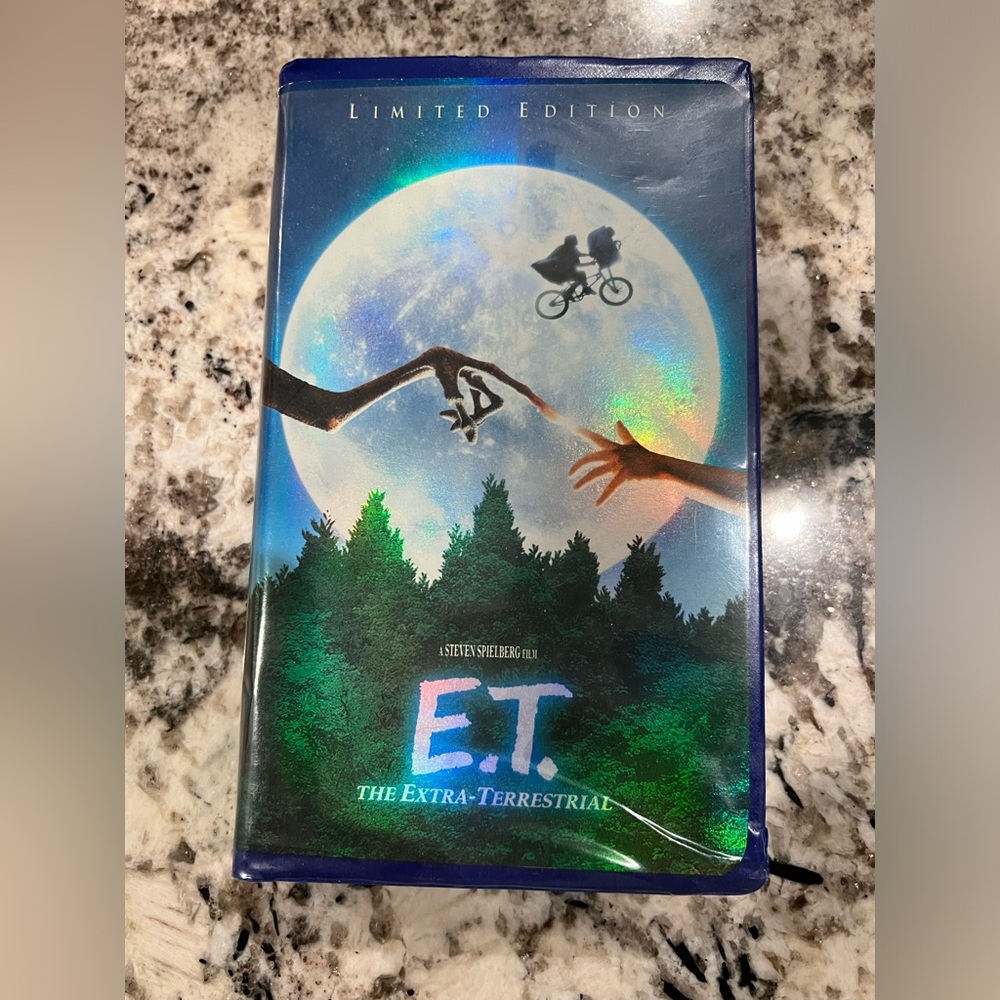 ET Limited Edition VHS Tape